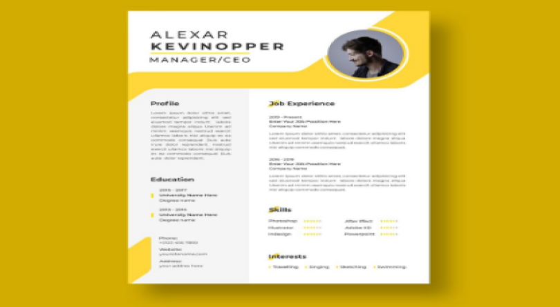 خدمة كتابة سيرة ذاتية احترافية (CV)