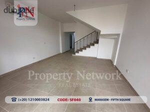 18,500,000 ج.م بنتهاوس للبيع 199 متر + مساحة رووف 130 متر في فيفث سكوير – المراسم, التجمع الخامس,متشطب بالكامل بالتكيفات , جاهز علي الاستلام