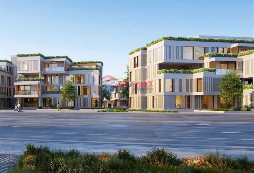 شقة نصف تشطيب بسعر مميز بالتقسيط -استلام فوري في كمبوند Vye سوديك 0