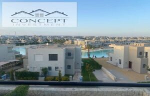 للبيع توين هاوس بحري صف ثاني على اللاجونز في أزها – العين السخنة 19,000,000 ج.م