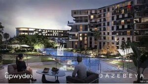 5,250,000 ج.م للبيع او للبدل بسيارة او شقة ستوديو بدون اوفر فيو لاندسكيب بتراس 26م