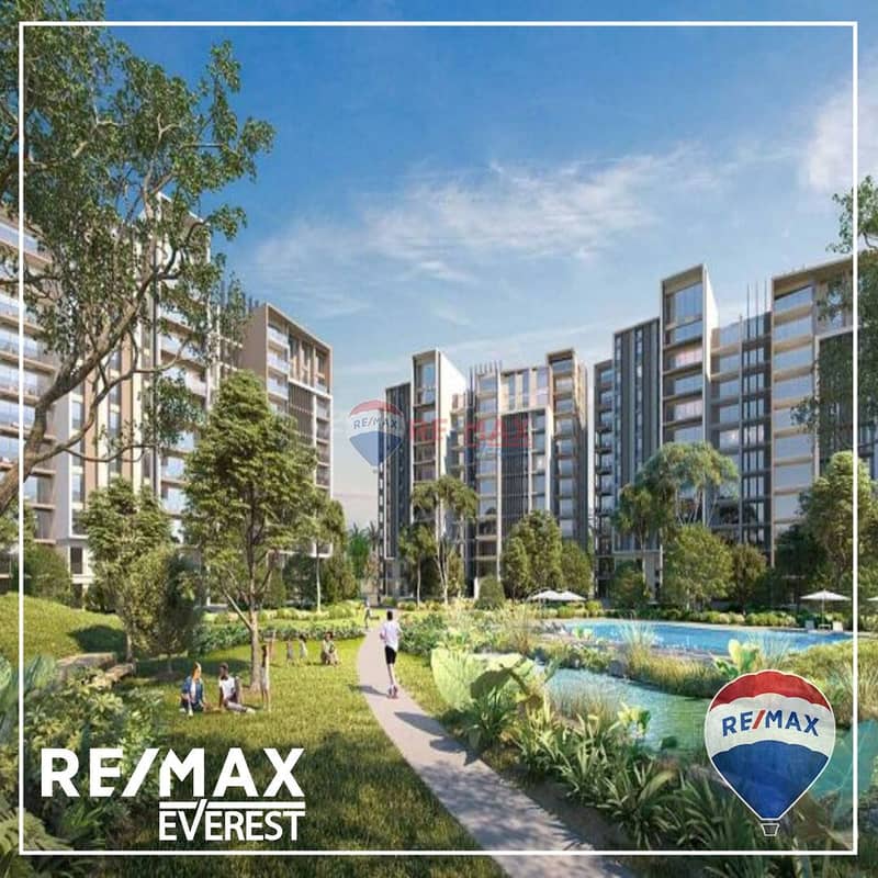 شقة ريسيل تشطيب كامل في زيد ويست - الشيخ زايد 0