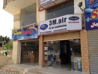 محل للايجار 55م في اكتوبر يرى محورالكفراوى الرئيسى  من المالك مباشرة 0