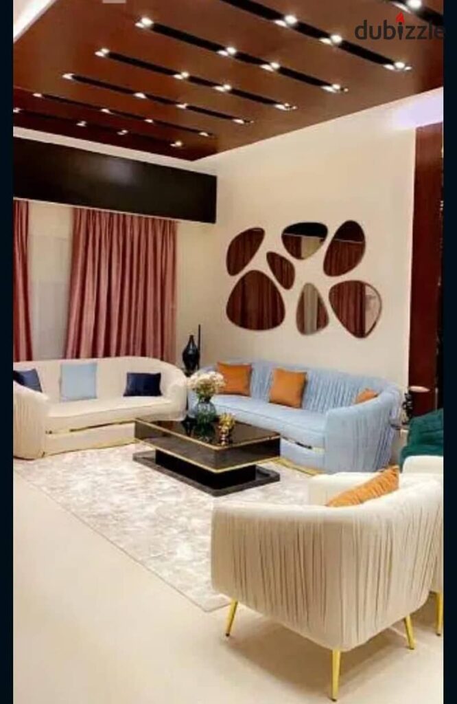 شقة مفروشة بالكامل ٤ غرف للإيجار بكمبوند ميفيدا بالمربع الذهبي بالقاهرة الجديدة 0