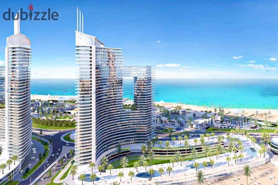 شقة للبيع (أبراج العلمين - العلمين الجديدة) 90 م 0