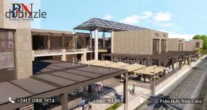 100,000 ج.م محل نص تشطيب للإيجار 95 متر – بالم هيلز – القاهرة الجديدة ، يصلح مطعم او كافيه ، جاهز للاستلام ، موقع مميز ، من المالك