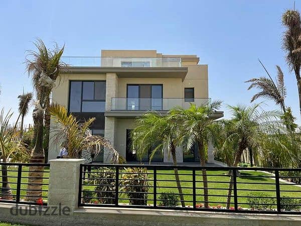 فيلا متشطبة استلام فوري للبيع بالتقسيط في الشيخ زايد من سوديك امام مطار سفنكس - The estates 0