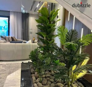 بالتقسيط فيلا للبيع جاهزة للمعاينة في كمبوند ميد تاون التجمع السادس علي فيو رائع و لوكيشن مميز 18,306,000 ج.م