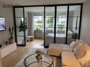 3,100,000 ج.م شقه غرفه في اكتوبر ب 310الف مقدم متشطب بالتكيفات + الجراج مجانا للبيع بأرخص قسط شهري بجوار جامعه نوال وكارفور فرصه مش هتستني