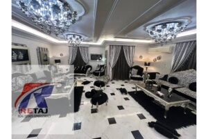 شقة اول سكن للايجار المفروش بموقع مميز بالمنطقة الاولي . 50,000 ج.م