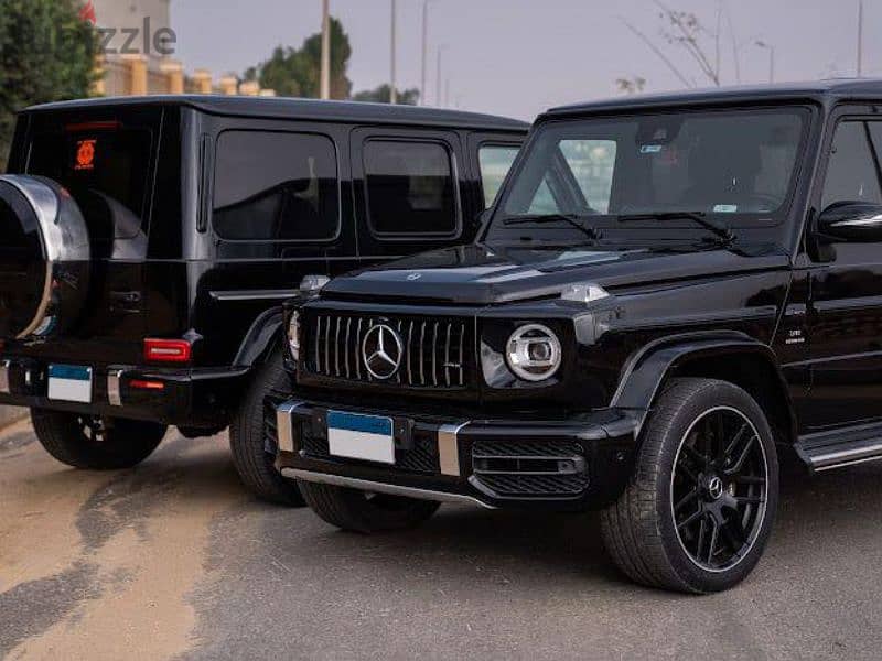 مرسيدس G500 تعديل برابوس G800 للايجار بسائق او بدون - Mercedes 2021 0