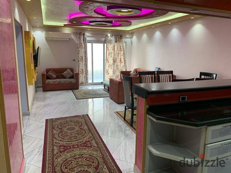 شقة اكسترا سوبر لوكس في الاسكندرية ثان صف من البحر للايجار اليومي 0