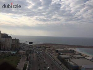 1,500 ج.م شقة سوبر لوكس على البحر بسيدي جابر للايجار اليومي