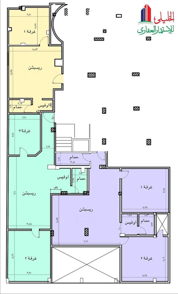للبيع مكتب مؤجر مرخص55 م على شارع شبرا الرئيسي مقر تجاري (اداري) مميز 0
