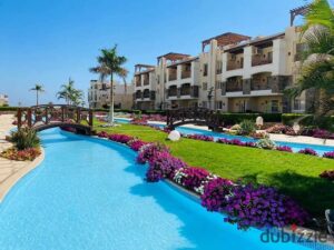 شالية 120م sea view + pool view متشطب في العين السخنة – قرية بلو بلو عالبحر مباشرة 10,000,000 ج.م