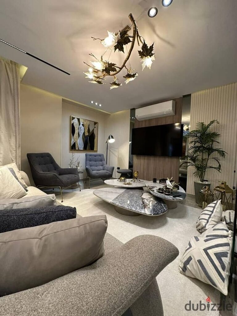 شقة 191م متشطبة بالفرش والتكيفات والأجهزة - أمورادا التجمع الخامس - امورادا - amorada 0