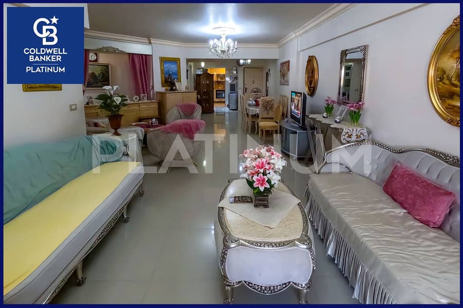 شقة للبيع 165م المنتزة (كومباوند مارسيليا نازلي) 0