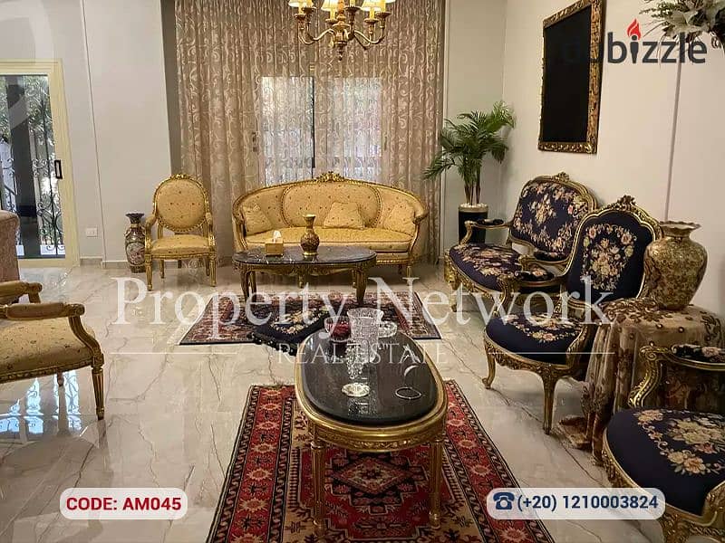 للبيع: شقة مفروشة بالكامل  في غرب أرابيلا - القاهرة الجديدة ، موقع مميز ، جاهزة للاستلام الفوري 0