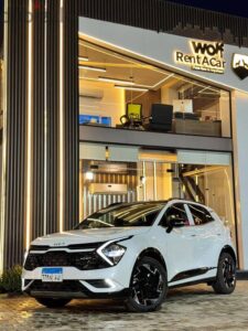 كيا سبورتاج ٢٠٢٥ للايجار بسائق او بدون – Kia Sportage 2025 GT Line 2,650 ج.م