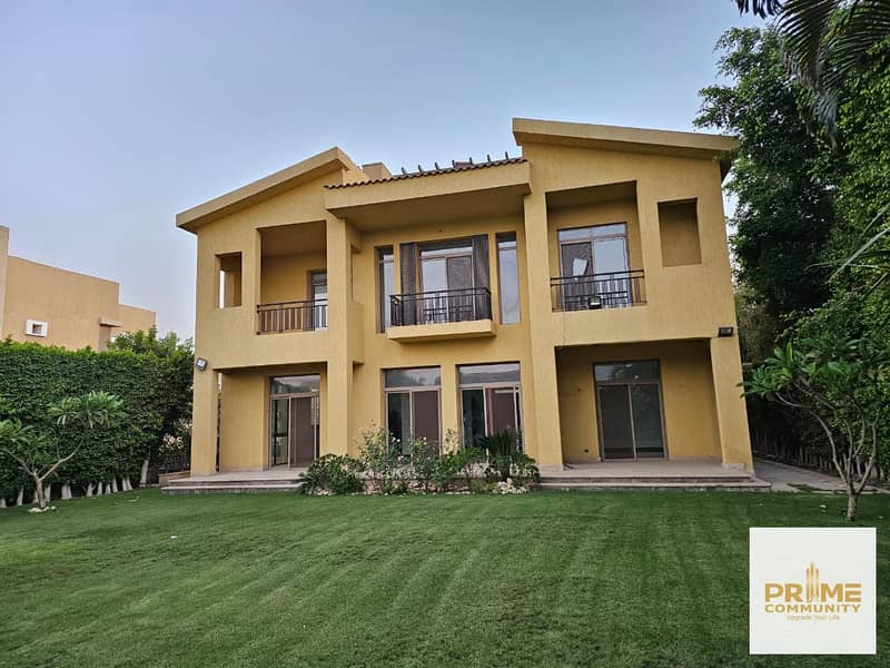 فيلا رائعة متشطبة تشطيب راقي  للايجار بالمطبخ والتكيفات بأليجريا سوديك Villa for rent in Allegria Sodic 0