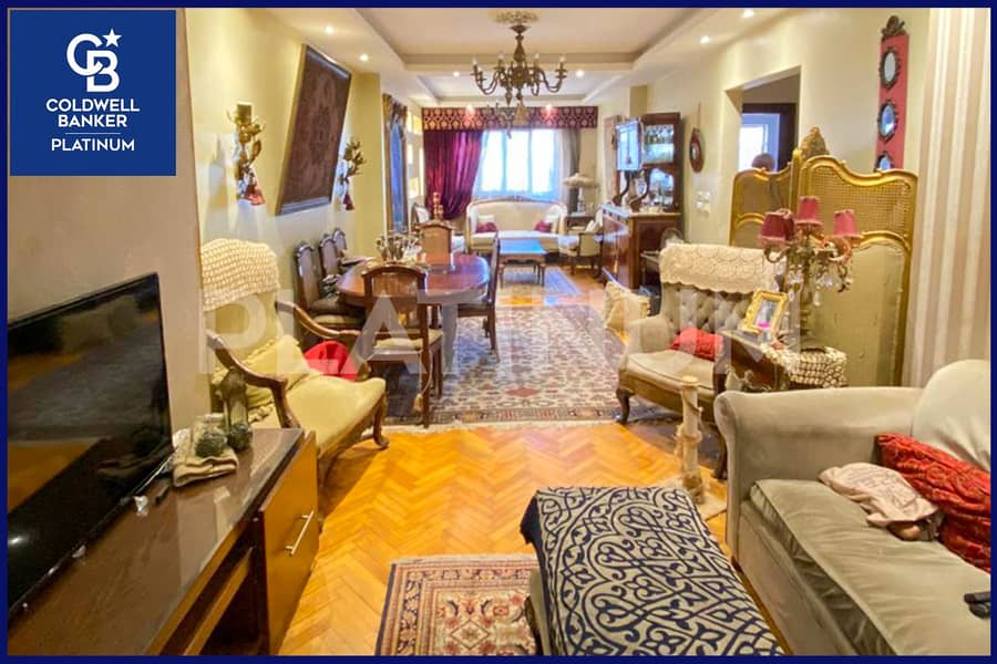 شقة للبيع 135م سبورتنج (ترام مباشر) 0