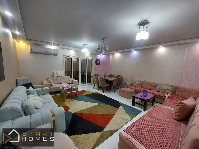 شقة مميزه للبيع في اجدد مراحل الرحاب - مساحة 171+ 40 متر حديقة - اونر جاد في البيع | Rehab City 0