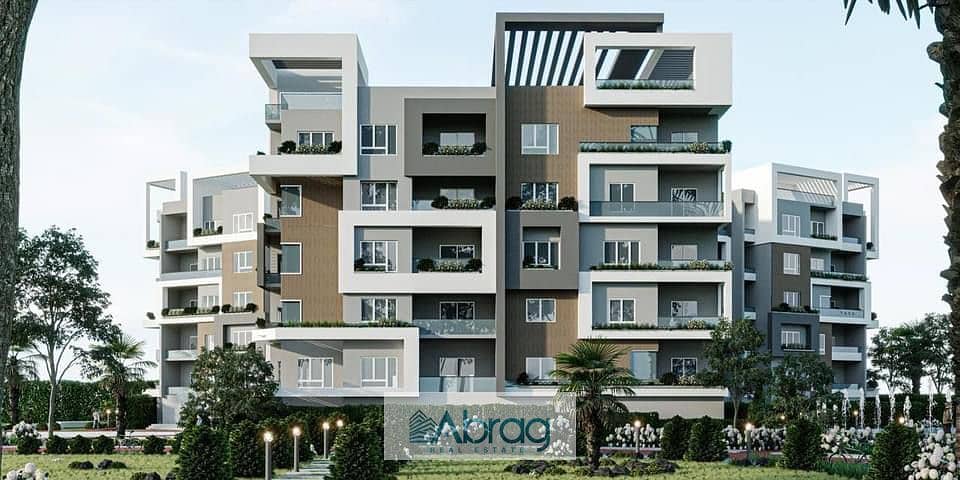 شقة للبيع 124 م بالشيخ زايد كمبوند بهجه بمقدم 10 % وتسهيلات في السداد 0