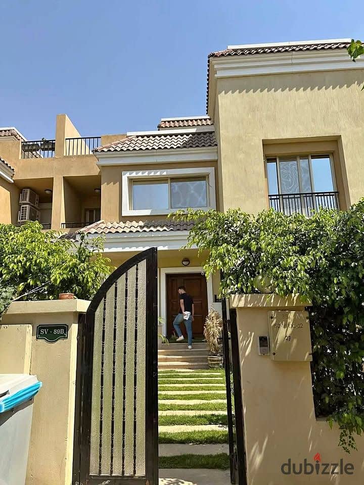 فيلا 239م للبيع بكمبوند سراي - sarai كاش 10.500. 000 ومتاح قسط - المستقبل سيتي جنب مدينتي 0