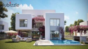 صف اول علي البحر فيلا متشطبة بالتقسيط علي اطول فترة 36,110,000 ج.م