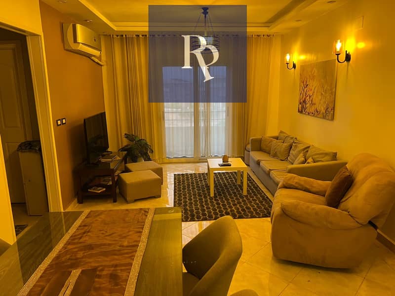 شقة مفروشة مكيفه بالكامل للإيجار في كمبوند جاردينيا سيتي – مدينة نصر 0