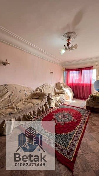 للابجار مفروش 100م ش محور المحموديه مباشر بجوار القضاه دقائق ل سموحه 0