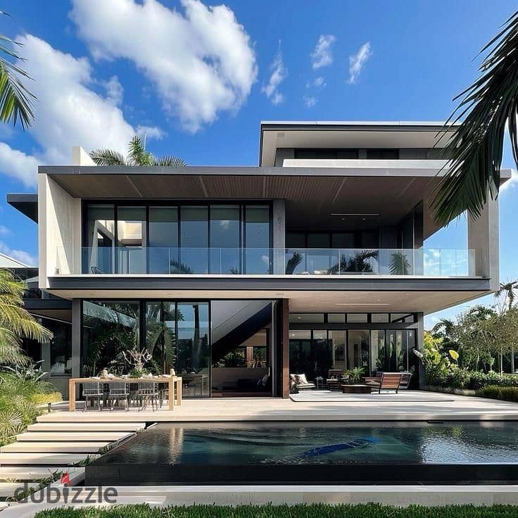 قصر 2000م للبيع بالتقسيط فى كمبوند فى التجمع الخامس 0