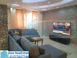 للايجار المفروش الفاخر المنشيه فيو مفتوح 40,000 ج.م