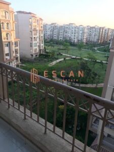 شقة ايجار مفروش فى مدينتى B2 فيو وايد جاردن بالقرب من الخدمات 25,000 ج.م