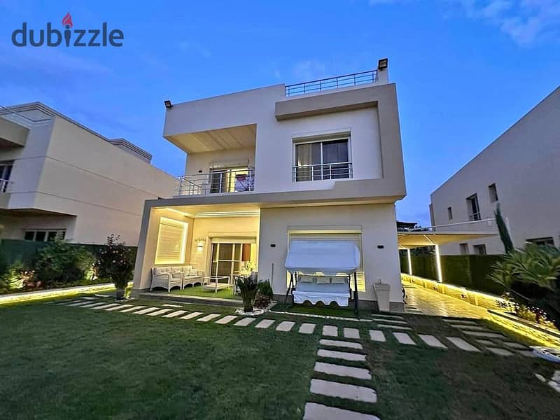 فيلا للبيع بالتقسيط فى كمبوند District 5 ديستريكت 5 التجمع الخامس 0