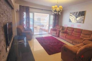 30,000 ج.م شقة للإيجار المفروش 125م لوران – طريق الجيش (رؤية جانبية للبحر)