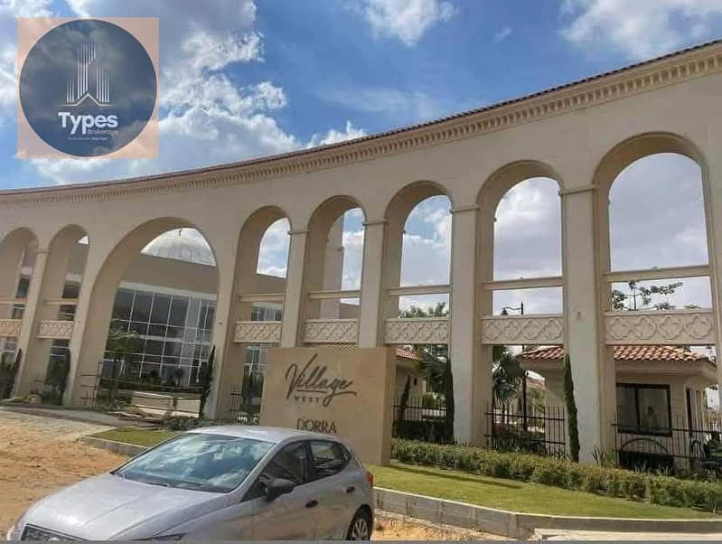 ريسيل استلام فوري باقل سعر حرفيا شقة ارضي 167متر معاها جاردن 55متر الترا سوربر لوكس بالمطبخ والتكييفات بكمبوند فيلدج ويست الشيخ زايد 0