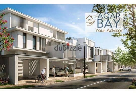 فيلا مميزه للبيع غرب الجولف فيو مميز علي حديقه 0