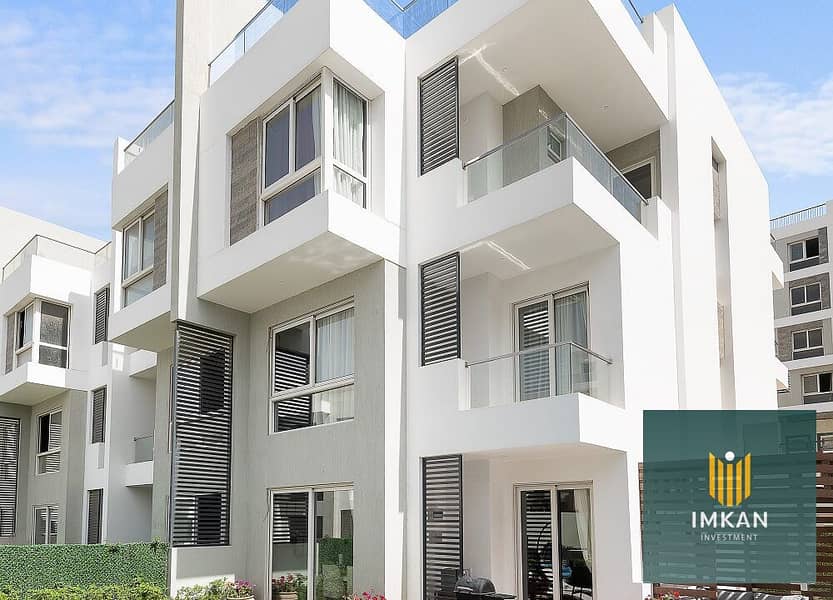 شقة 140م استلام فوري متشطبة بحديقتها مزروعه بمقدم 1 مليون في المستقبل سيتي - بيتا جرينز 0