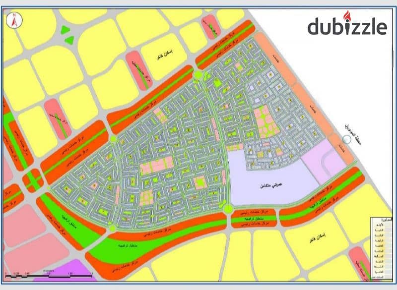 للبيع أرض مميزة بحي اب تاون 6 اكتوبر 0