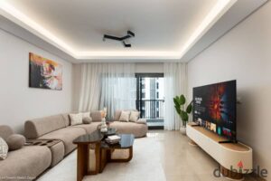 شقة مفروشة 3 غرف للايجار في داخل كمبوند أبراج زد ويست الشيخ زايد بجانب جامعة القاهرة 95,000 ج.م