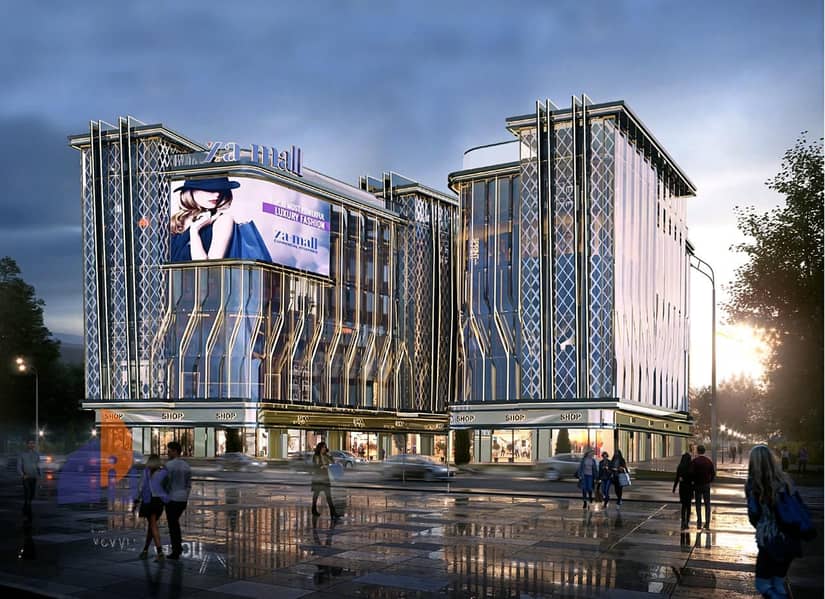 محل تجارى للبيع استلام فورى فى منطقه التنزه والتسوق فى وسط البلد الجديده 0