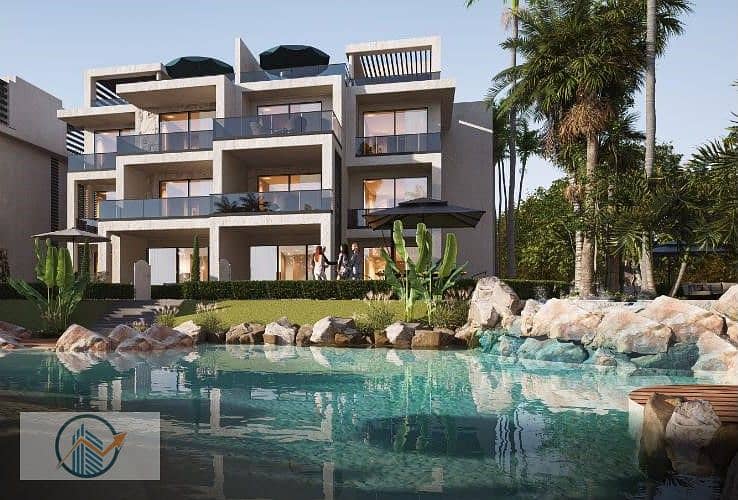 بنتهاوس ثلاث غرف فاخر للبيع في كمبوند ون 7 الغردقة 0