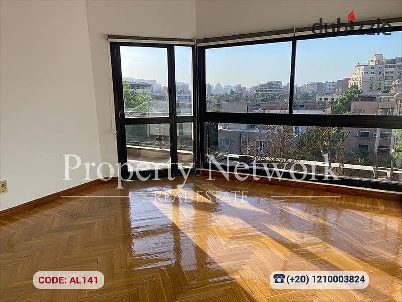 مكتب إداري مميز للإيجار – سرايات المعادي-القاهرة  تشطيب كامل و مفروش ، موقع مميز ، جاهز للاستلام الفوري 0