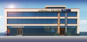 5,600,000 ج.م عيادة طبيه للبيع فى ال R3 دور ارضى New Administrative Capital