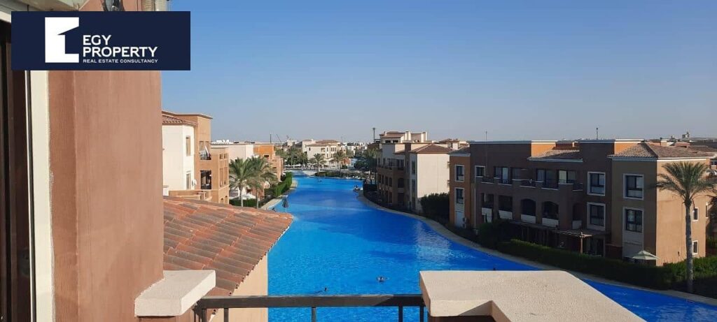 شاليه للبيع مفروش في مراسي الساحل الشمالي على لاجون مباشرةً 0