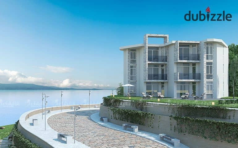 شاليه دور ارضي فيو البحر للبيع بمنتجع المونت جلالة - Il Monte Galala Ain Sokhna 0