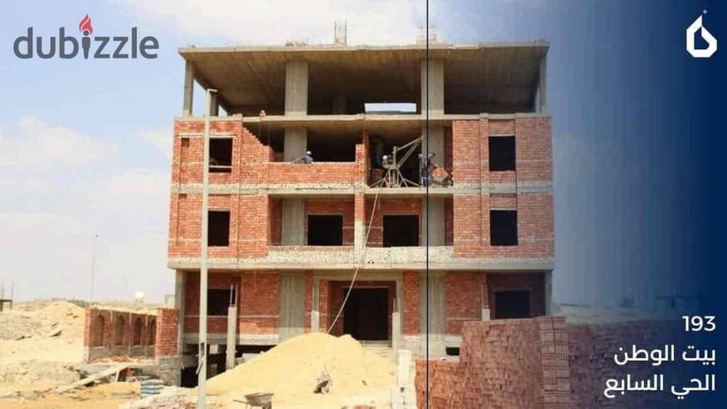 182 – بيت الوطن الحي السابع  دقائق من النوادي – قريبة من العاصمة الإدارية ومحور بن زايد – آخر التسعين الشمالي والجنوبي – في قلب بيت الوطن  3 غرف + 3 حمامات + ريسبشن كبير – الدور الثاني والثالث  من المطور مباشرة – تعامل دايركت بدون وساطة 0