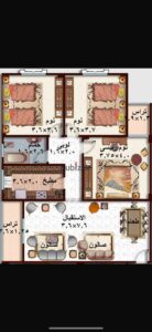 2,025,000 ج.م شقة 135م بالمنطقة الرابعه بالشروق 3 غرف – 2 حمام – ريسبشن واسع موقع مميز: أمام حسن علام & Patio Mall، دقائق من طريق السويس وكل الخدمات من المطور مباشرة