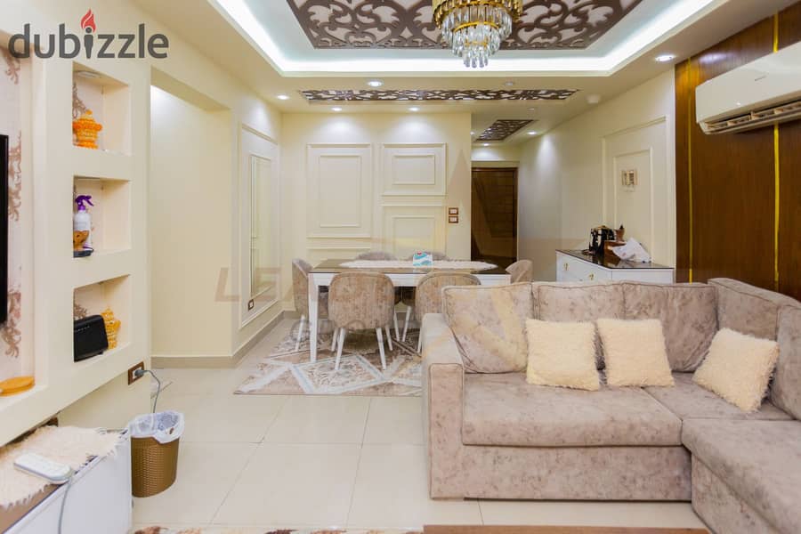 شقة للايجار المفروش الابراهيميه (تاني نمرة من البحر) 130 م 0